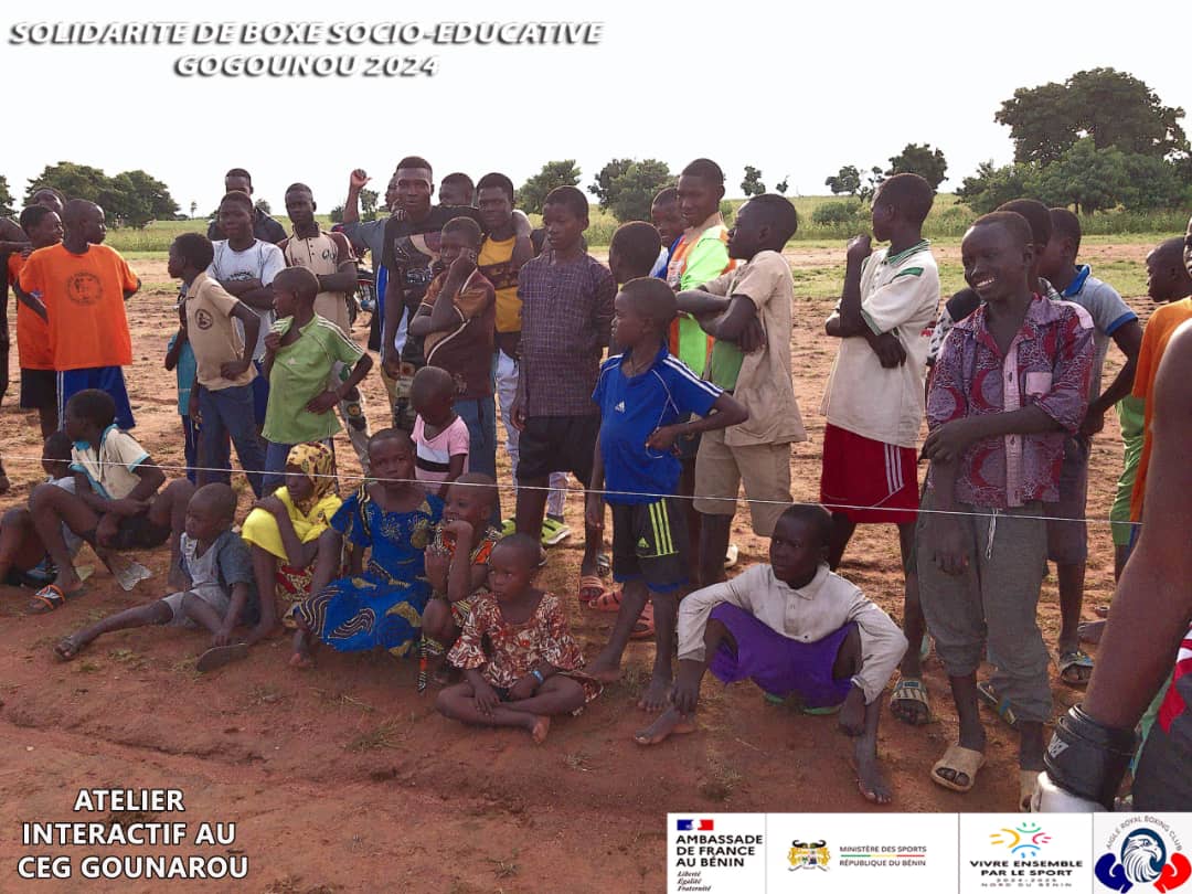 Atelier interactif au CEG GROUNAROU